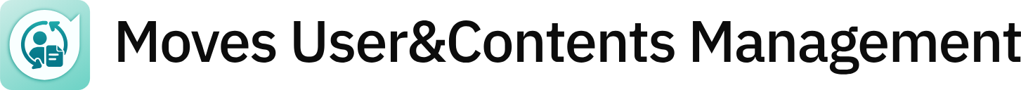 Moves User & Contents Management
